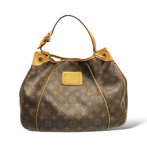 ❤️SOLD❤️Louis Vuitton Brown Monogram Canvas Galliera PM Shoulder Bag - Picture 1 of 16